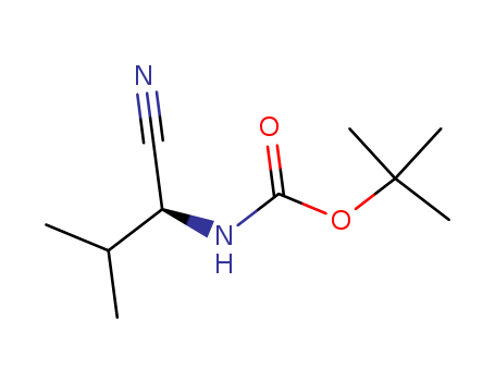 (S)-tert-butyl 1-cyano-2-methylpropylcarbamate