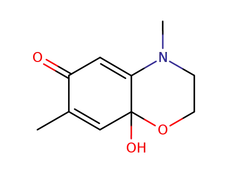 2-(2-hydroxyethyl)methyl-amino-5-methyl-1,4-benzoquinol