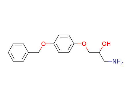 2-Propanol,1-amino-3-[4-(phenylmethoxy)phenoxy]- 29247-15-2