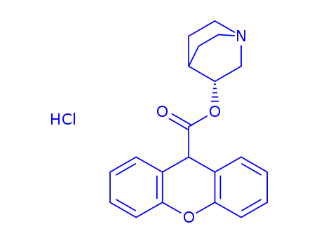 3-(9-크산테닐카르복시)퀴누클리딘 염산염