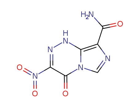 3-Nitro-4-oxo-1,4-dihydroimidazo[5,1-c][1,2,4]triazine-8-carboxamide