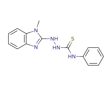 N-Phenyl-2-(1-methylbenzimidazol-2-yl)hydrazinocarbothioamide
