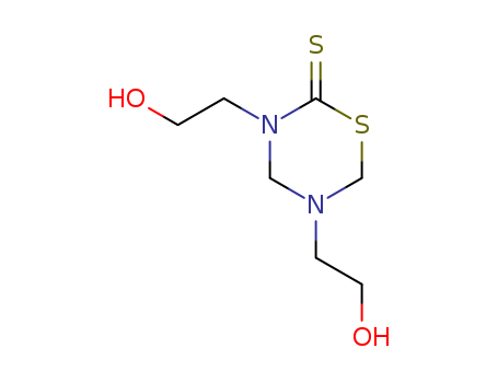 2H-1,3,5-Thiadiazine-2-thione,tetrahydro-3,5-bis(2-hydroxyethyl)- cas  21808-53-7