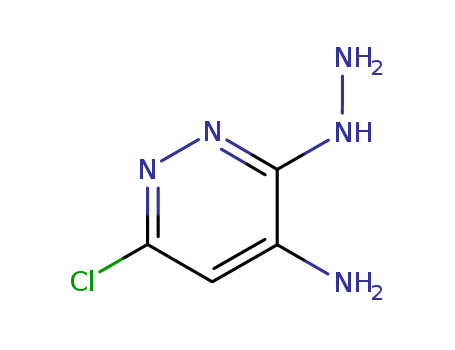 4-Pyridazinamine,6-chloro-3-hydrazinyl-