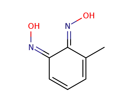 Molecular Structure of 42055-27-6 (3-methyl-[1,2]benzoquinone dioxime)
