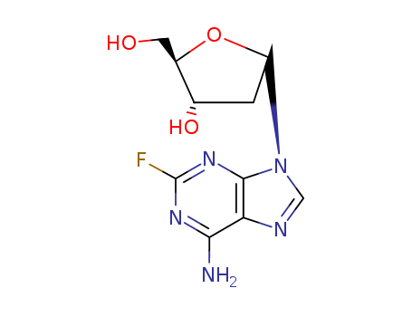 9H-Purin-6-amine,9-(2-deoxy-a-D-erythro-pentofuranosyl)-2-fluoro- cas  21679-13-0