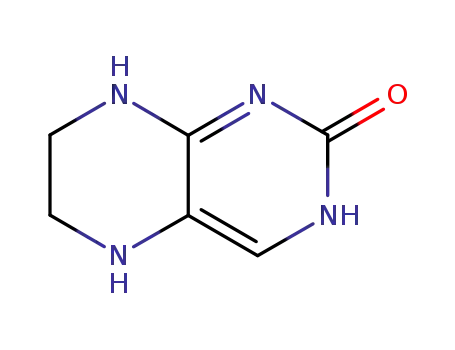 Molecular Structure of 28898-09-1 (2(1H)-Pteridinone,3,5,6,7-tetrahydro-(9CI))