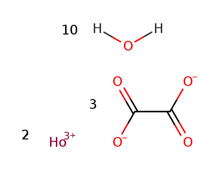Molecular Structure of 28965-57-3 (HOLMIUM OXALATE)