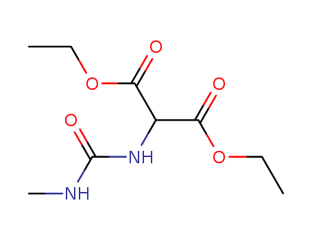 Propanedioic acid,2-[[(methylamino)carbonyl]amino]-, 1,3-diethyl ester cas  21823-90-5