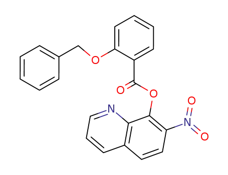 7-ニトロ-8-キノリル=o-(ベンジルオキシ)ベンゾアート