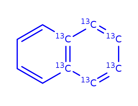 Molecular Structure of 287399-34-2 (NAPHTHALENE (13C6))