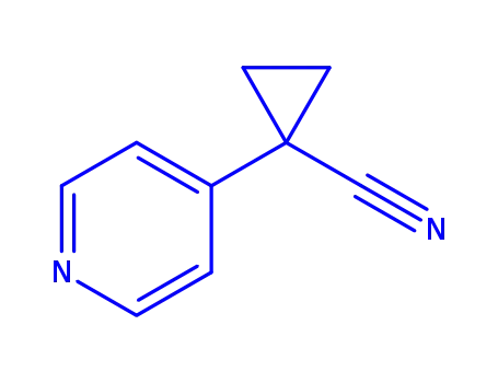 시클로프로판카르보니트릴, 1-(4-피리디닐)-(9CI)