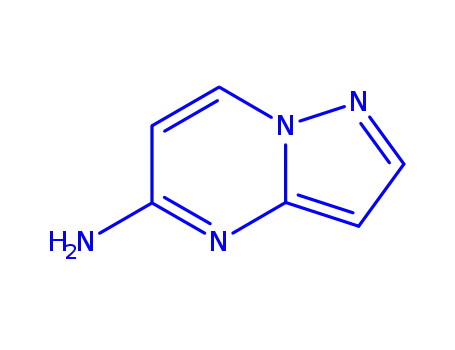Molecular Structure of 216066-95-4 (pyrazolo[1,5-a]pyrimidin-5-amine)