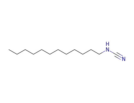 Molecular Structure of 13463-96-2 (dodecyl cyanamide)