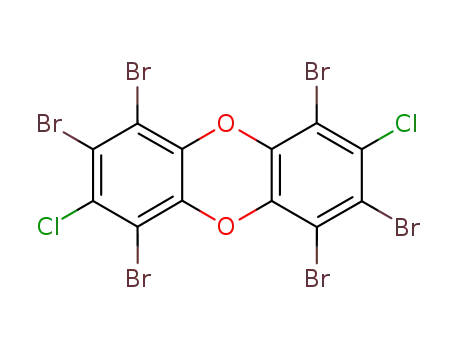 1,2,4,6,7,9-Hexabromo-3,8-dichlorodibenzo-P-dioxin