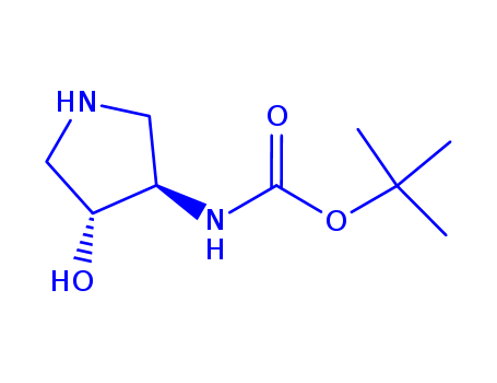trans-3-(boc-amino)-4-hydroxypyrrolidine