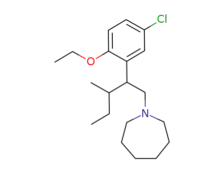 1-[2-(5-クロロ-2-エトキシフェニル)-3-メチルペンチル]アゼパン