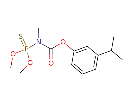 N-(디메톡시포스피노티오일)-N-메틸카르밤산 m-쿠메닐 에스테르
