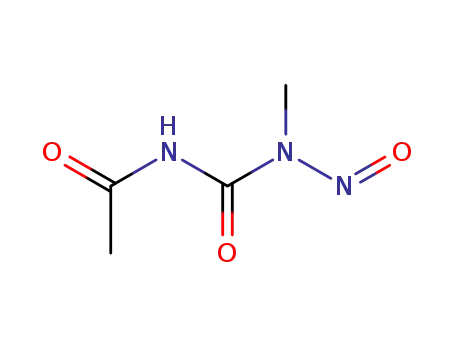 3-アセチル-1-メチル-1-ニトロソ尿素