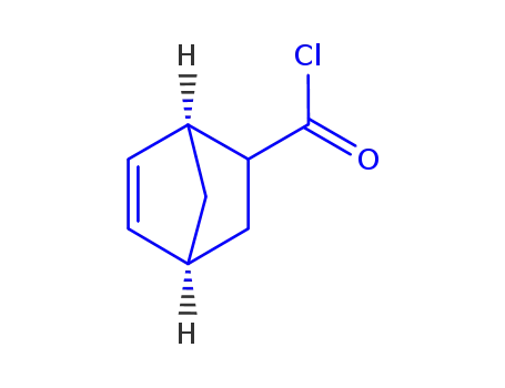 비시클로[2.2.1]헵트-5-엔-2-카르보닐 클로라이드, (1R,4R)-rel-(9CI)