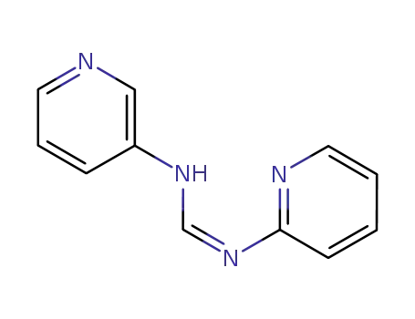Molecular Structure of 21836-07-7 (Methanimidamide, N-2-pyridinyl-N-3-pyridinyl- (9CI))