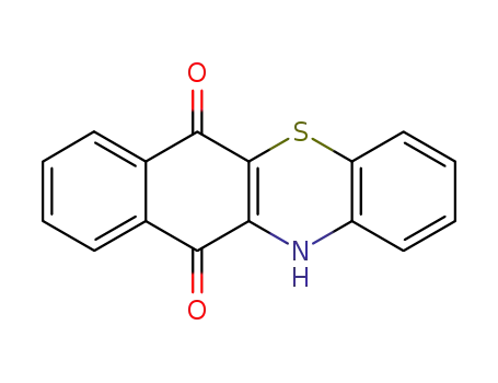 Molecular Structure of 169775-34-2 (12H-Benzo<b>phenothiazine-6,11-dione)
