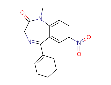 Molecular Structure of 28781-64-8 (Menitrazepam)