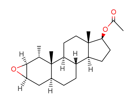 2β,3β-エポキシ-1α-メチル-5α-アンドロスタン-17β-オールアセタート