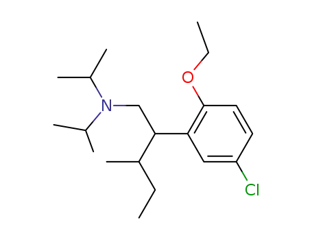 베타-sec-부틸-5-클로로-2-에톡시-N,N-디이소프로필펜에틸아민