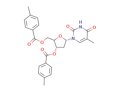 3',5'-di-O-p-toluoyl-α-2'-deoxythymidine