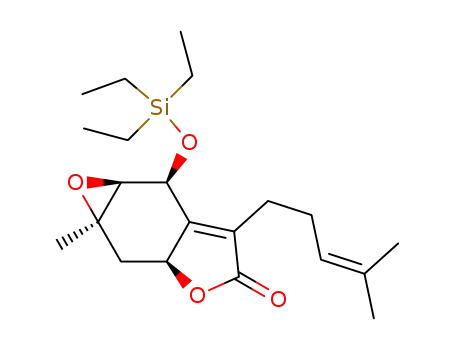 (1aS,2S,5aS,6aR)-6a-Methyl-3-(4-methyl-pent-3-enyl)-2-triethylsilanyloxy-1a,5a,6,6a-tetrahydro-2H-1,5-dioxa-cyclopropa[f]inden-4-one