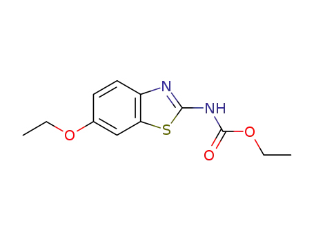 Molecular Structure of 28953-25-5 ((6-Ethoxybenzothiazol-2-yl)carbamic acid ethyl ester)