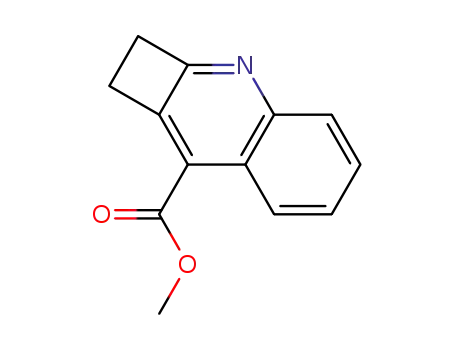 Molecular Structure of 21691-02-1 (1,2-Dihydrocyclobuta[b]quinoline-8-carboxylic acid methyl ester)