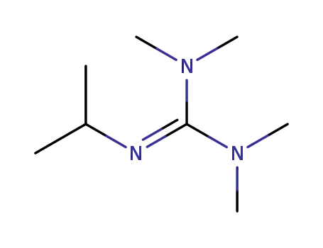 Molecular Structure of 29166-71-0 (2-Isopropyl-1,1,3,3-tetramethylguanidine)