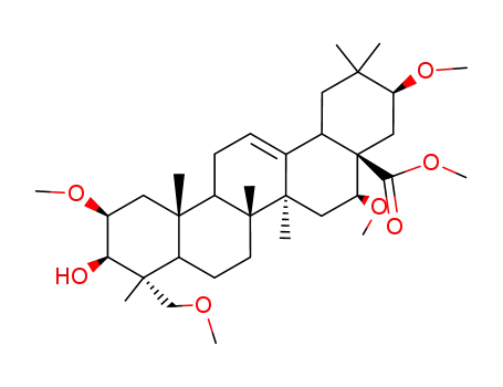 2,16,21,23-tetra-O-methyl-acacic acid methyl ester