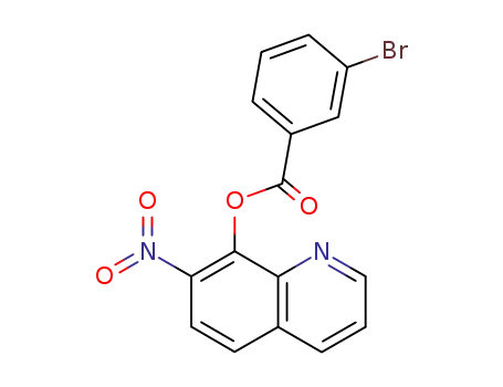 BENZOIC ACID, m-BROMO-, 7-NITRO-8-QUINOLYL ESTER