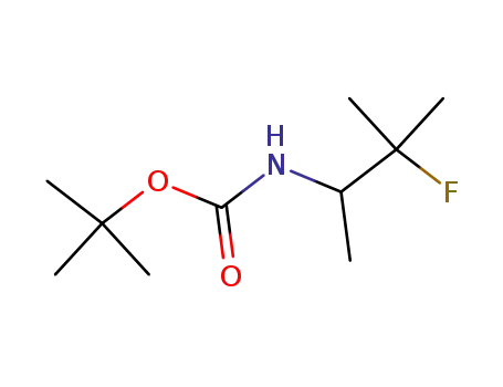 Carbamic acid, (2-fluoro-1,2-dimethylpropyl)-, 1,1-dimethylethyl ester (9CI)