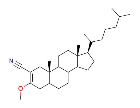 5a-Cholest-2-ene-2-carbonitrile,3-methoxy- (7CI,8CI) cas  2981-42-2