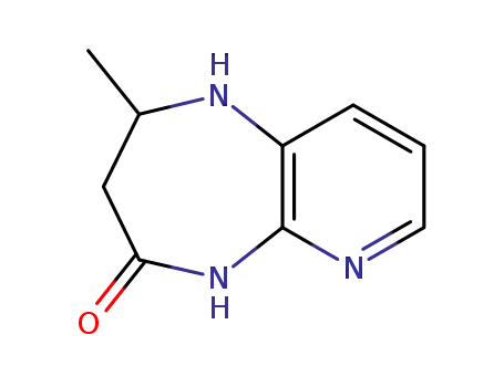Molecular Structure of 22123-97-3 (2-methyl-1,2,3,5-tetrahydro-4H-pyrido[2,3-b][1,4]diazepin-4-one)