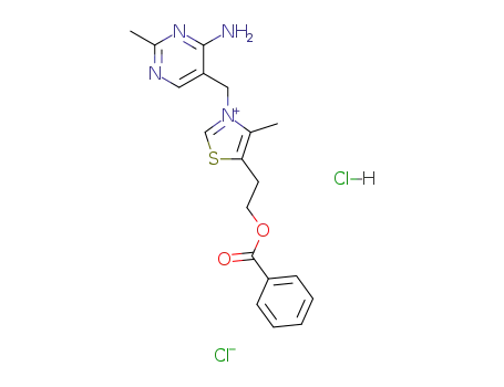 O-benzoylthiamine chloride hydrochloride