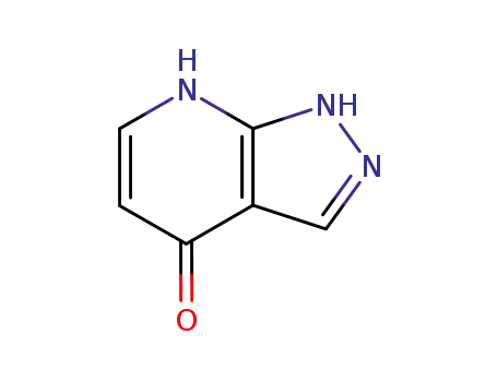 Molecular Structure of 31591-86-3 (1-H-PYRAZOLO[3,4-B]PYRIDIN-4-OL)