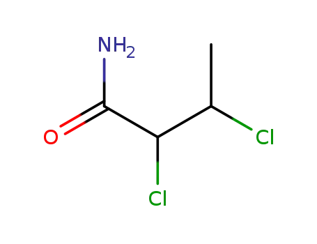 Molecular Structure of 854424-79-6 (2,3-dichloro-butyric acid amide)