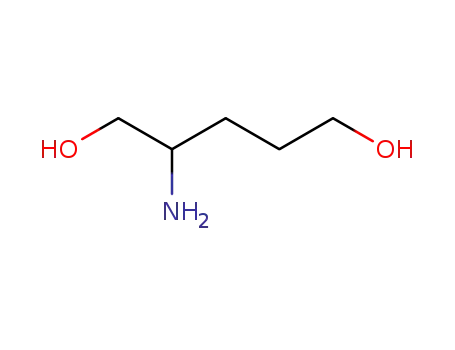 Molecular Structure of 21926-01-2 (2-Amino-1,5-pentanediol)