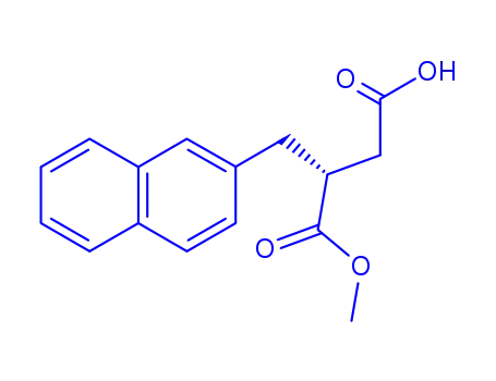 (S)-4-methoxy-3-(naphthalen-2-ylmethyl)-4-oxobutanoic acid
