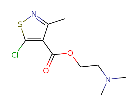 2-DIMETHYLAMINOETHYL 5-CHLORO-3-METHYL-THIAZOLE-4-CARBOXYLATE