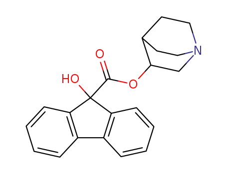 9-하이드록시-9H-플루오렌-9-카복실산 1-아자비사이클로[2.2.2]옥탄-3-일 에스테르
