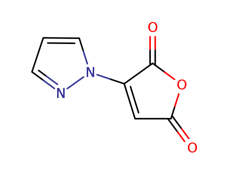 2,5-FURANDIONE,4-(1H-PYRAZOL-1-YL)-