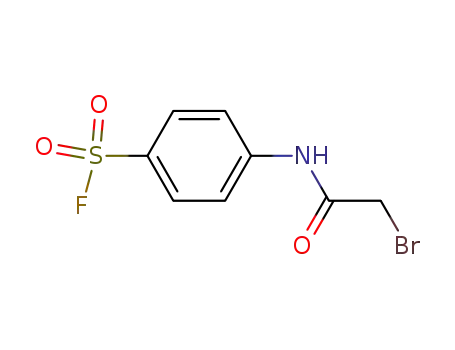 Molecular Structure of 21897-05-2 (4-[(bromoacetyl)amino]benzenesulfonyl fluoride)