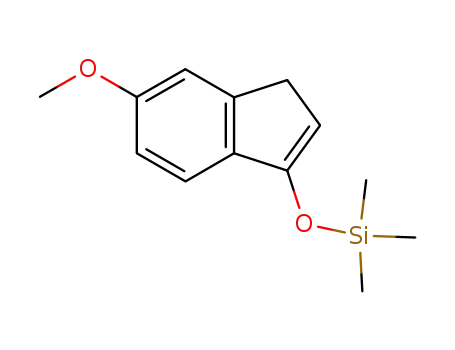 (5-Methoxy-3H-inden-1-yloxy)-trimethyl-silane