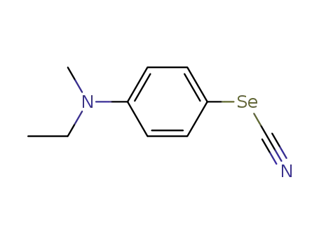 Molecular Structure of 22037-06-5 (p-(Ethylmethylamino)phenyl selenocyanate)
